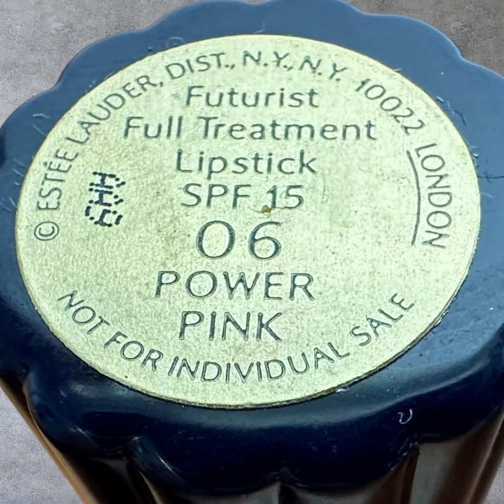 New Estee Lauder Futurist Lipstick 06 Power Pink Vintage Discontinued Nicked Tip